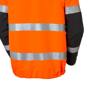 Blouson aviateur haute visibilité Blouson de sécurité au travail haute visibilité bicolore pour hommes Vestes de sécurité réfléchissantes de meilleure qualité pour hommes - Product Image 6
