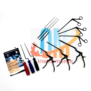 Conjunto de Instrumentos Básicos para Cirugía Ortopédica de Columna Lumbar Posterior Mínimamente Invasiva, Acero Inoxidable de Grado Médico, Reutilizables - Product Image 2