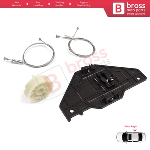ชุดซ่อมมอเตอร์กระจกไฟฟ้าหลังขวา รุ่น BWR5484 สำหรับ C4 Picasso MK1 UD Grand UA ปี 2006-2013 MPV 9224E4 - Product Image 4