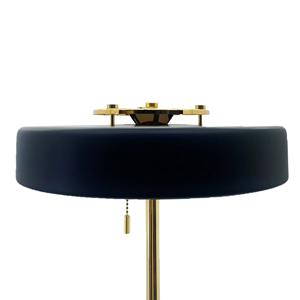 Modern Luxury Table <b>Lamp</b> in Metal with Elegant White <b>Shade</b> Perfect for Indoor Lighting and Home Decoration - Product Image 2