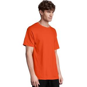 Camiseta de algodón para hombre, camiseta de Color sólido, Camiseta básica informal con cuello redondo para hombre, camisetas clásicas de alta calidad para hombre - Product Image 4
