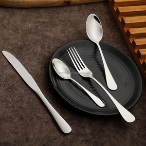 Juego de cubiertos/cubiertos de acero inoxidable Blue Star Grado 202/304 Cuchara brillante Tenedor y cuchillo Cuchara para bebé-Hecho EN LA India - Product Image 1