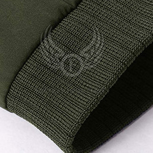 เสื้อแจ็กเก็ตบอมเบอร์ผู้ชายที่ออกแบบมาเพื่อให้ดูทันสมัยสวมใส่สบายเหมาะสำหรับนอกสถานที่แบบลำลอง - Product Image 5