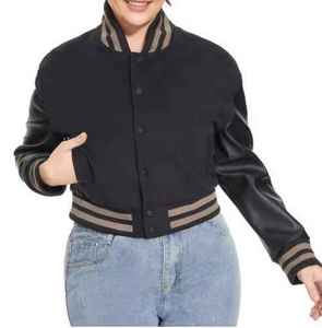 Chaquetas universitarias de algodón transpirable de alta calidad para mujer-Colores y diseños personalizados Precio de impresión digital - Product Image 1