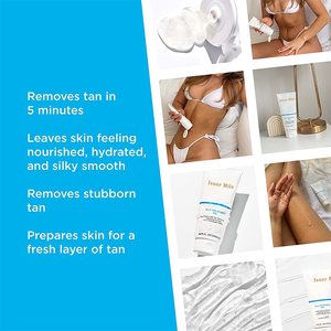 Gel Borrador de Autobronceado, Limpiador Hidratante, Fórmula Suave, Elimina el Autobronceador y Calma La Piel - Product Image 3