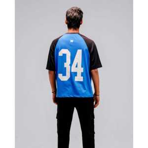 Camiseta Deportiva Raglan Dropout University, 100% Poliéster, 180g, Jersey, Corte Holgado, Diseño Sólido, Impresión Serigráfica - Product Image 4