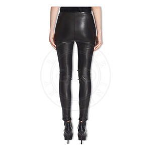 <b>Ladies</b> New Trend Pants Winter Leather Dress Pants - Product Image 2