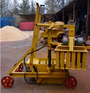 Macchina Manuale Mobile per la Produzione di Mattoni Forati in Cemento e Calcestruzzo - Product Image 6