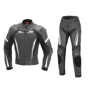 Traje de Motocross de cuero Cordura de calidad Superior para hombres y mujeres Armadura personalizada con cremallera Técnica impresa para invierno - Product Image 1