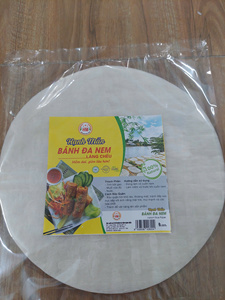 Papier de riz Pham Gia Vietnam 22 cm / Papier à rouleaux de printemps de haute qualité, prêt à l'exportation - Product Image 4