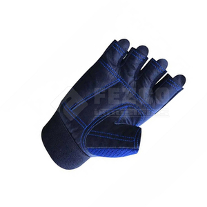 Top-Demanded Customizable Half-Finger Leather <b>Fitness</b> <b>Gloves</b> Heavy Duty Weightlifting Gym Sports Gear Durable Gym <b>Gloves</b> - Product Image 5