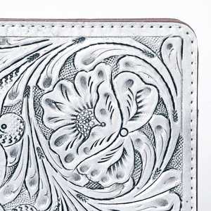 Leather Folder Binding Paper Organizer <b>Portfolio</b> <b>A4</b> Customized Western Tooled Leather Document <b>Portfolio</b> File - Product Image 6