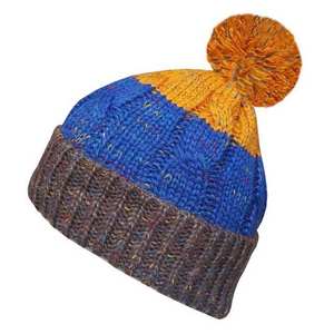 Winter Wear 2025 Sale Custom Acrylic Beanie Caps High Quality All Print Personalized Knit <b>Hats</b> Outdoor Beach Unisex <b>Pom</b> - Product Image 4