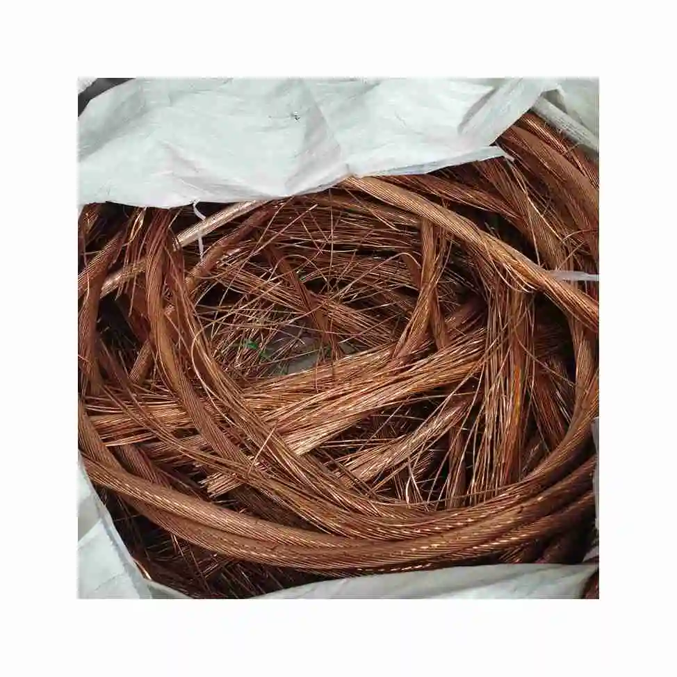 99,95% Cu (Min) und Cooper Wire Grade Bulk Kupfers chrott Rabatt verfügbar