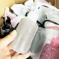 Bouteille de lavage de tatouage en plastique Lash Water Squeeze Bottle Large Liquid Squirt Bottle Succulent Arrosoir avec écailles à bouche étroite