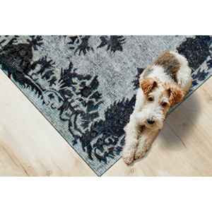 Tapis médaillon noir : design ethnique marocain turc, tapis imprimé, tapis en chenille - Product Image 3