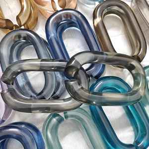 Adornos de Pared de Cadena Acrílica Moderna, Hechos a Mano con Resina, para Decoración del Hogar, Disponibles en Todos los Colores - Product Image 6