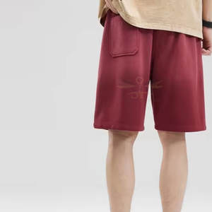 กางเกงขาสั้นสีจางแบบลำลองโลโก้ตามสั่ง - Product Image 4