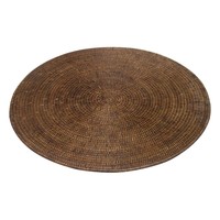 Napperons en rotin pas cher prix de gros rotin jonc de mer paille osier napperon sous-verres pour vaisselle décoration d'événements de mariage
