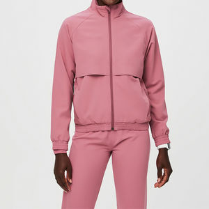 Usine personnalisé gommage Anti-rides veste uniforme d'hôpital Stretch uniformes d'allaitement vestes de gommage médical ensembles d'infirmière - Product Image 1