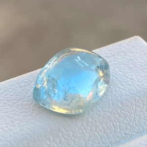 Increíble Piedra de Aguamarina Natural de Color Superior, Forma de Cojín, Cabujones con Buen Brillo, Gema Suelta para Hacer Joyería, 3.68 Quilates - Product Image 1