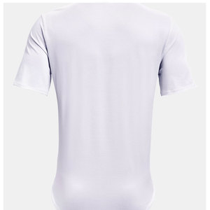 Chemises à manches courtes pour hommes en blanc T-shirt à col rond T-shirt à col rond extensible pour hommes Demi-manches Kngh Base - Product Image 5