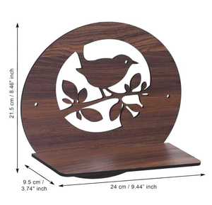 Decoración Premium para colgar en la pared hecha de MDF de metal y madera de pino Acacia de mango con detalles artesanales para espacios elegantes - Product Image 6