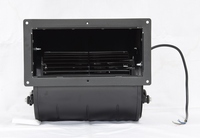 SYMBANG ACB254232V2H4P-B Certifié CE 270x232x202mm AC 230V Souffleur centrifuge à double entrée à pales en acier