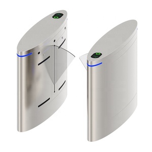 Tự động cho người đi bộ cửa <span class=keywords><strong>Flap</strong></span> hệ thống kiểm soát truy cập cho tàu điện ngầm/tàu điện ngầm/lối vào nhà Máy Giá rào cản turnstiles - Product Image 4
