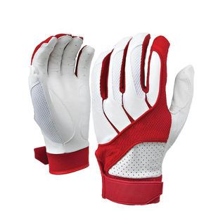 Gants de frappe de baseball en cuir véritable durable avec logo personnalisé pour les jeunes et les adultes Qualité supérieure pour les joueurs professionnels - Product Image 2