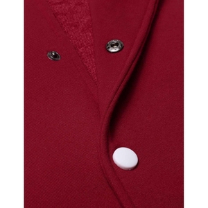 High Quality <b>Lightweight</b> <b>Men's</b> Varsity <b>Jacket</b> Custom Logo Solid Color Breathable Fabric Plus Size Casual Wear Varsity <b>Jacket</b> - Product Image 5
