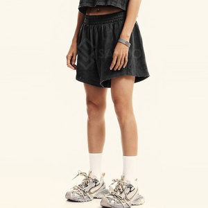 เสื้อซักกรดสำหรับผู้หญิงตัวสั้นผ้าซักแบบสั้นน้ำหนักเบามีเอกลักษณ์2025สั้นดีไซน์ใหม่ล่าสุด - Product Image 3