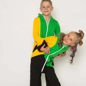 High-Quality <b>Kids</b> <b>Onesie</b> Zipper Fleece - Warm and Cozy - Ideal <b>for</b> Winter and Cold Weather With Customized Design Printing - Product Image 1