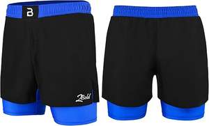 กางเกงมวยผ้าแห้งเร็วสำหรับผู้ใหญ่พิมพ์ลายดิจิทัลหดได้ - Product Image 6