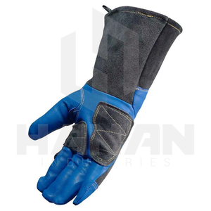 Gants en gros bon marché de soudure-cuir de haute qualité, ignifuge, ajustement confortable, commandes en gros, disponible - Product Image 5