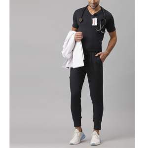 Blouses d'allaitement pour hommes et femmes, meilleure qualité, col en v, ensembles d'uniformes, bas de jogging, pantalon de médecin, blouses médicales, infirmières, femmes et hommes - Product Image 2
