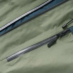 Veste imperméable légère à fermeture éclair 100% imperméable Veste coupe-vent pour hommes Vestes d'extérieur pour la saison des pluies - Product Image 5