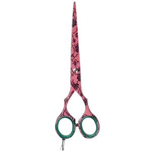 Tijera de corte de pelo de peluquero de acero metálico de 5,5 pulgadas por encargo, tijera de corte de pelo de belleza, tornillo ajustable, hoja de acero inoxidable - Product Image 5