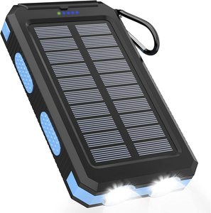 Chargeur de téléphone solaire 2 en 1, 20000Mah, <span class=keywords><strong>vente</strong></span> directe d'usine, panneaux solaires portables, Powerbank avec lumière Led - Product Image 4