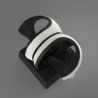 Station de chargement P5 VR2 avec éclairage RVB et moule privé pour support de casque