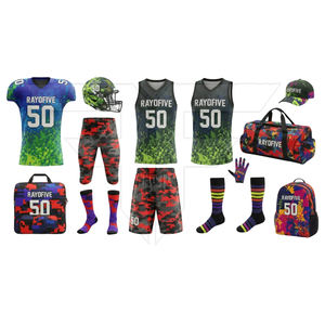 Unique Style Plus <b>Size</b> Short Sleeve Breathable American <b>Football</b> Basketball Uniform Lightweight Sports Wear Unisex Adult - Product Image 4