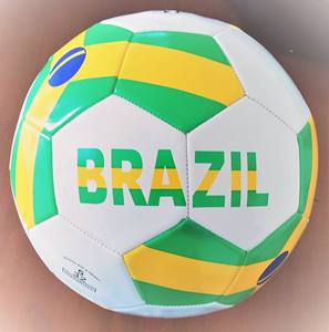 Ballon de football professionnel avec logo personnalisé de haute qualité, taille officielle, matériau en PU pour l'entraînement, fabriqué en usine - Product Image 4