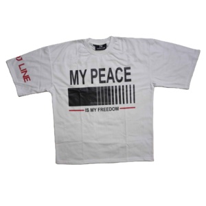 Camisetas de algodón impresas con logotipo personalizado en varios tamaños y colores, perfectas para uso informal o profesional - Product Image 1