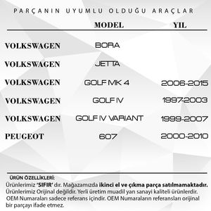 อะไหล่แท้ Volkswagen คลิปล็อคกระจกหน้ารถ สำหรับ Volkswagen Golf 4 Jetta Bora รุ่น 607-ขวา - Product Image 2