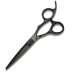 Professional Matte Black 5.5\" Hair Cutting Shears <b>Japanese</b> Steel Stainless Steel Blade Sharp and Durable Design for Barbers - Product Image 1