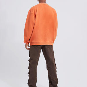 Venta al por mayor de sudaderas de invierno para hombre de gran tamaño-Color personalizado y logotipo mezcla de algodón 2 piezas MOQ de alta calidad - Product Image 3