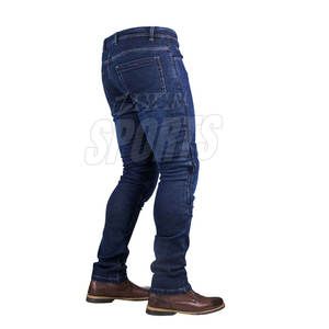 กางเกงยีนส์สำหรับผู้ชายกางเกงยีนส์เอวกลางผ้าแคนวาสคุณภาพระดับพรีเมียมสวมใส่สบายสไตล์ลำลองดีไซน์ล่าสุด - Product Image 4