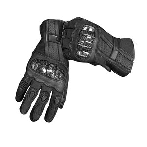 Gants de course en cuir unisexes personnalisés pour l'hiver, pour la moto, les sports de plein air, respirants, compatibles avec les écrans tactiles, doigts entiers, protection - Product Image 3