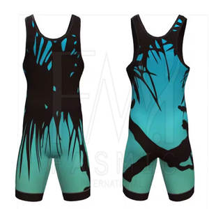 Diseño propio logotipo personalizado ropa deportiva mejor calidad buena venta impresión personalizada hombres usan camisetas de lucha libre - Product Image 1