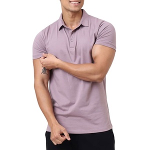 Camiseta Polo de Alta Calidad con Diseño de Cuello Polo para Hombre, Material Personalizado, Color Sólido, Ropa Deportiva para Gimnasio, Entrenamiento y Ejercicio - Product Image 3